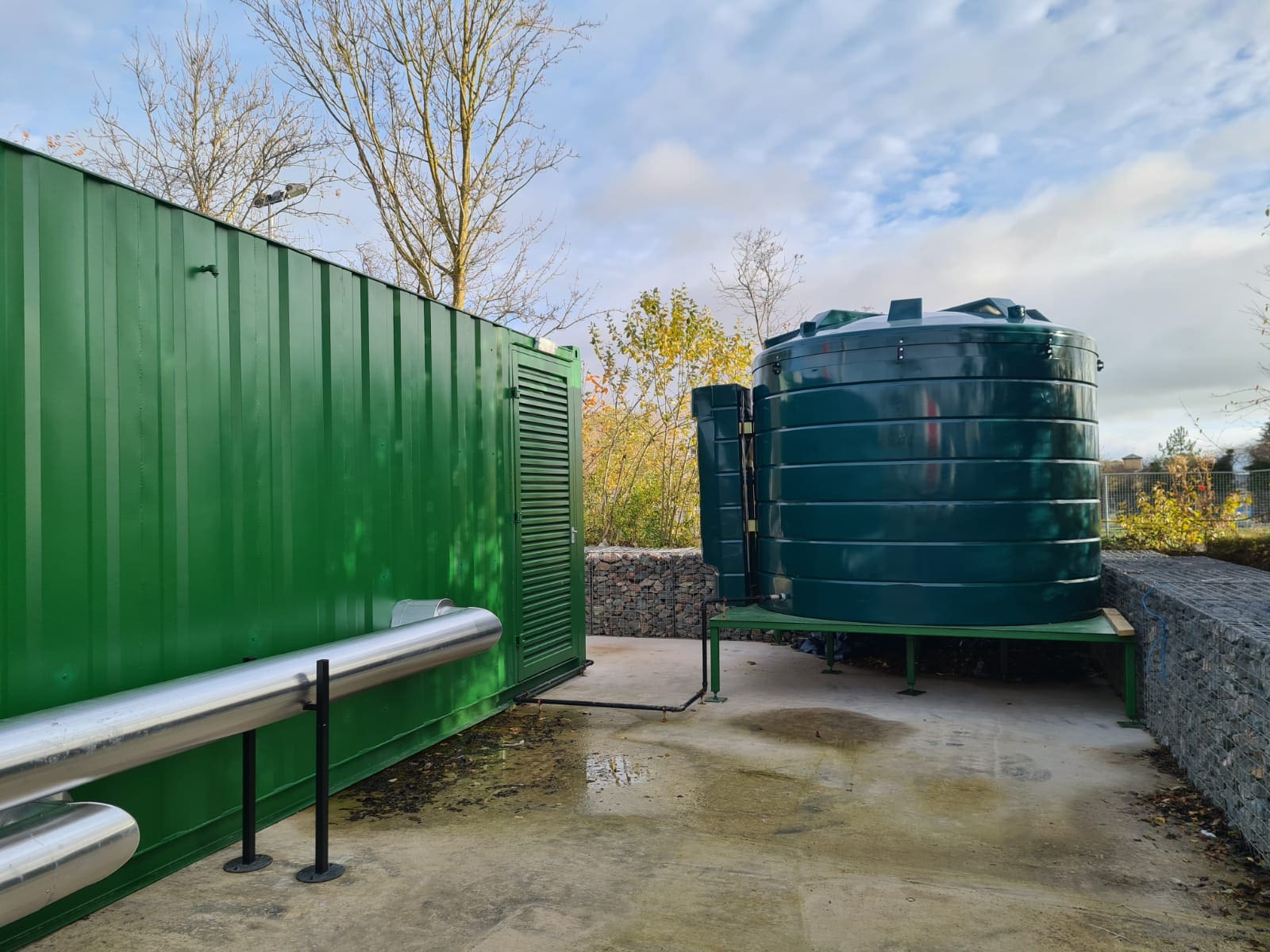 10000 litre bunded oil tank