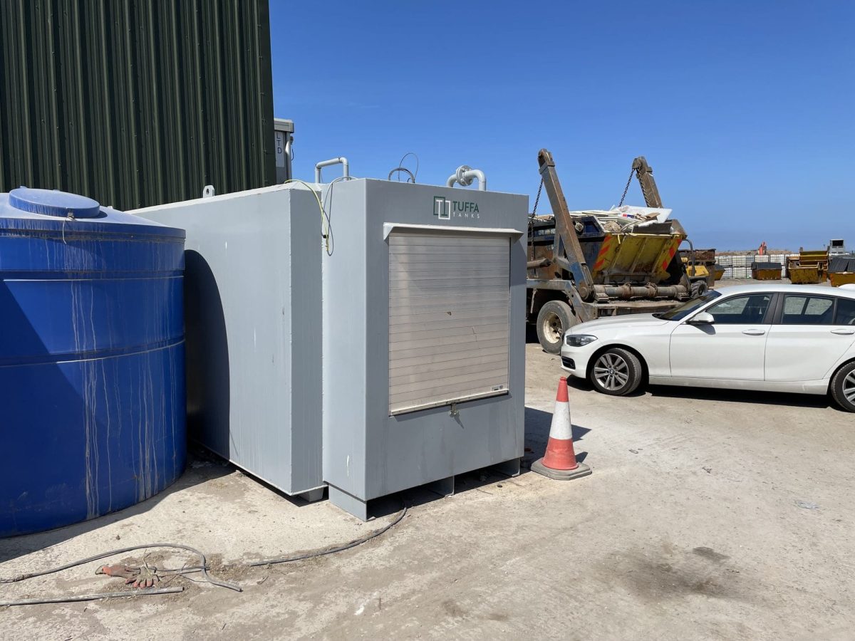 Tuffa 20000 litre bunded steel diesel tank