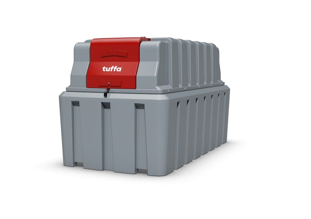 Tuffa's 2,500-litre plastic diesel tank