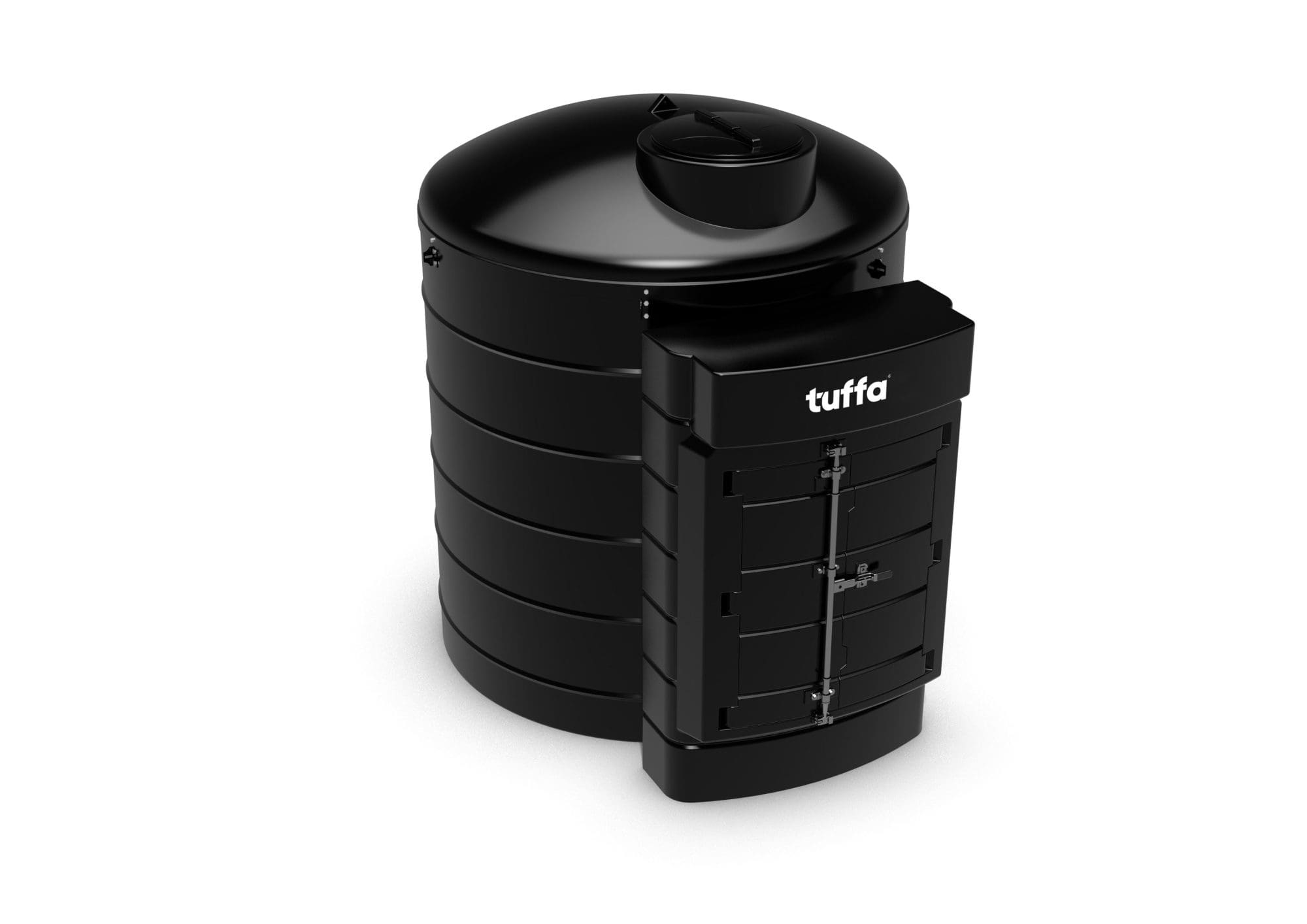 Tuffa plastic bunded tank