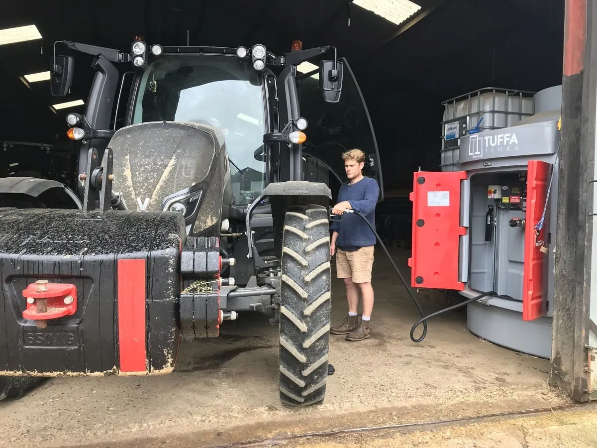 Tuffa 3500 litre diesel tank