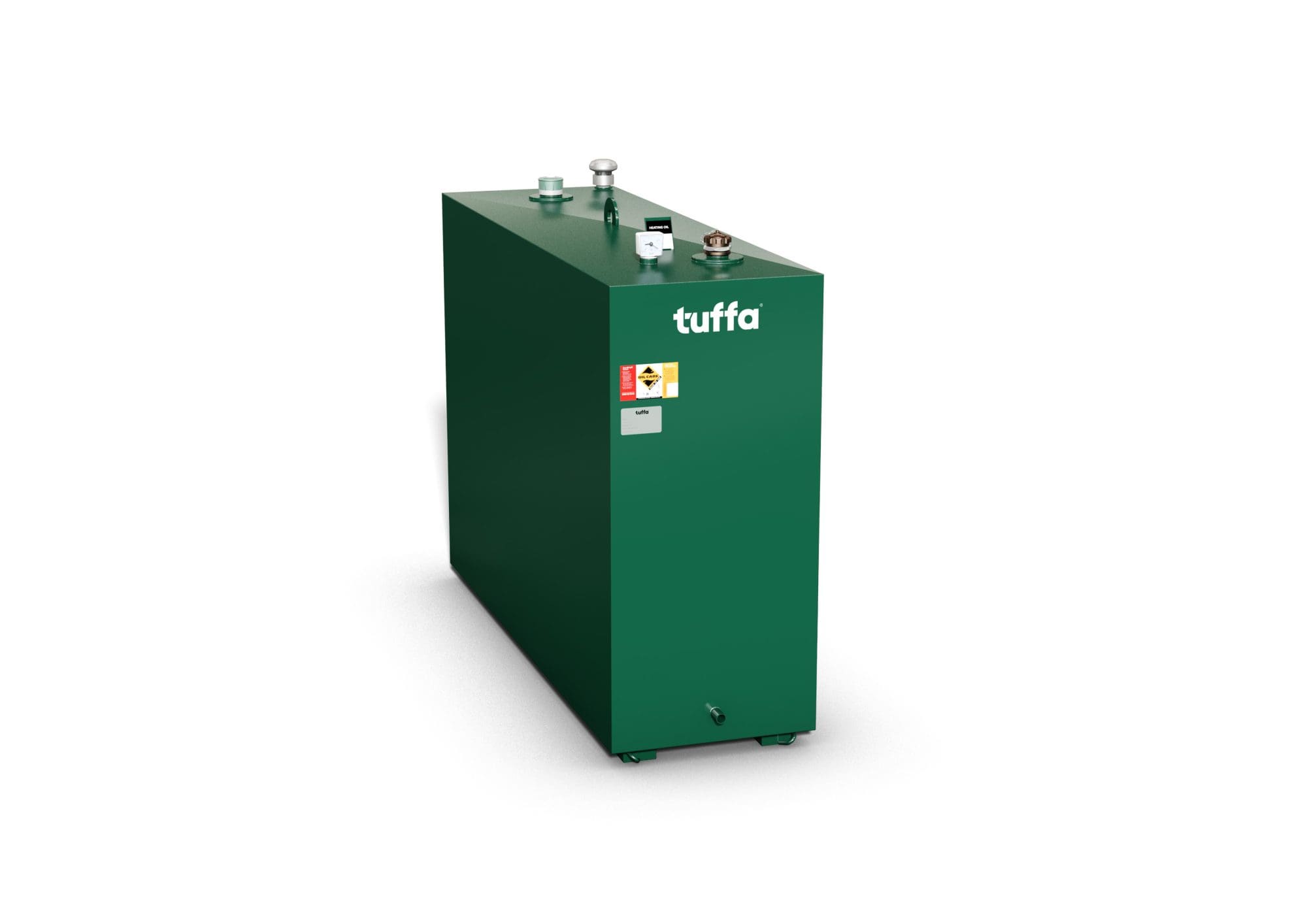 Rendered image of a Tuffa 900 Litre Fire Protected Steel Tank