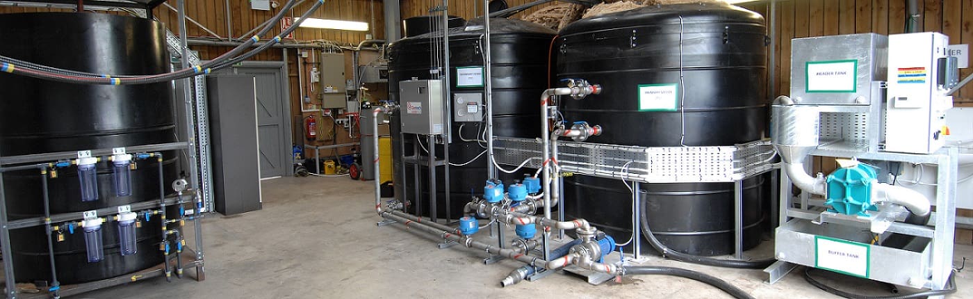 chemical storage tanks