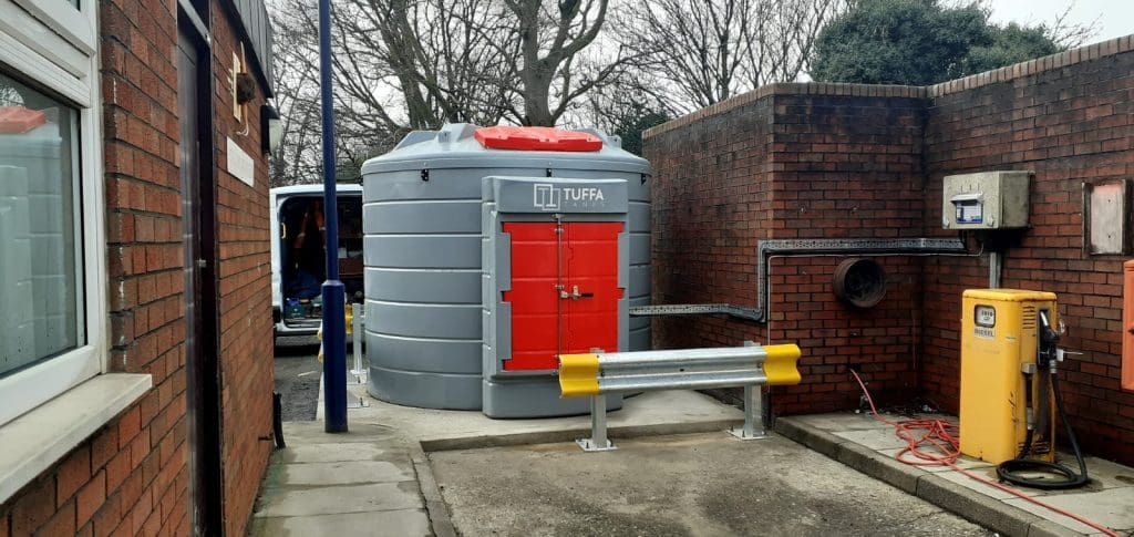 diesel storage tank