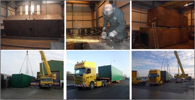 Large Steel Tank 183000L
