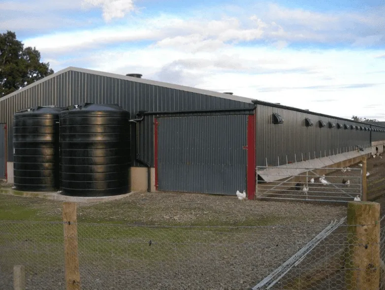 Tuffa rainwater harvesting tanks